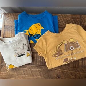 Construction toddler boy bundle!